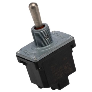Honeywell Technologies Toggle Switch, Panel Mount, On-Off-On, DPDT, Screw Terminal, 10A, 277 V ac, IP67/IP68, NT 2NT1-5