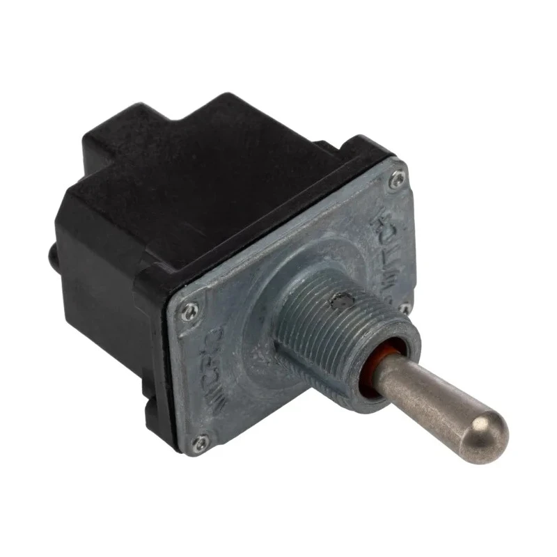 Honeywell Technologies Toggle Switch, Panel Mount, On-Off-On, DPDT, Screw Terminal, 10A, 277 V ac, IP67/IP68, NT 2NT1-5