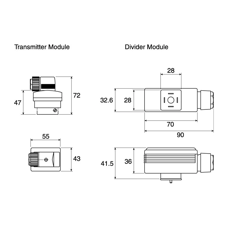 Burkert 8030 Series Compact Flow Controller PNP Output 65mm Pipe Diameter 36V DC 423913