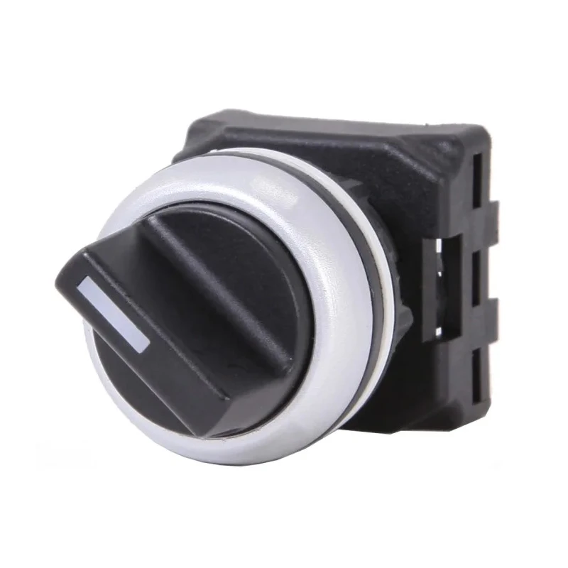 RS PRO 2 Position Selector Switch Head 22 mm Cutout Black Handle IP65 188-1148