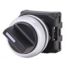 RS PRO 2 Position Selector Switch Head 22 mm Cutout Black Handle IP65 188-1148