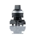 RS PRO 3 Position Latching Selector Switch Head 22 mm Cutout, Black Handle, IP65 188-1151