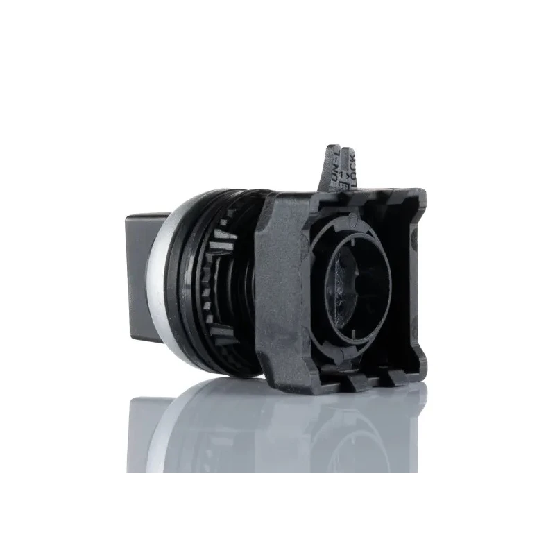 RS PRO 3 Position Latching Selector Switch Head 22 mm Cutout, Black Handle, IP65 188-1151