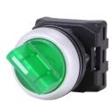 RS Pro 3 Position Illuminated Selector Switch Head, 22 mm Cutout, Green Handle, Spring Return, IP65 188-1163