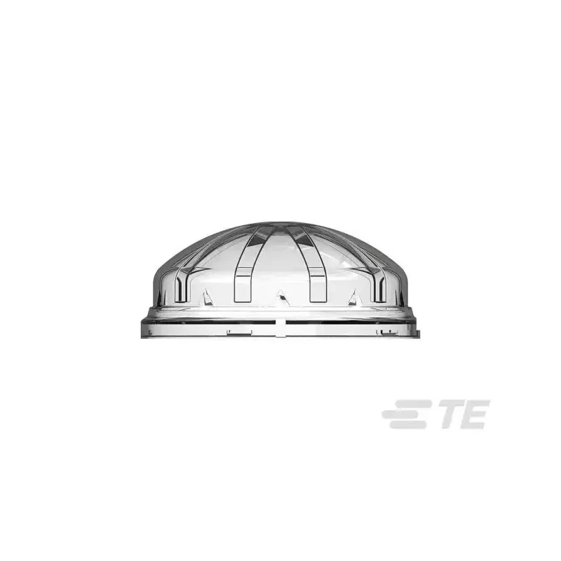 TE Connectivity LUMAWISE Endurance S Series 1-Way LED Lens Polycarbonate Dome 80mm Diameter 33.43mm Height 1-2328823-1