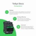 Schneider Electric TeSys D Contactor, 24V DC Coil, 3-Pole, 12A, 7.5 kW, 3 NO, 690V DC, 300V AC LC1D123BD