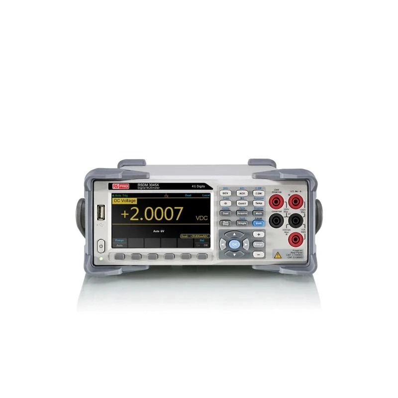 RS PRO Bench Digital Multimeter True RMS 10 A AC/DC 750 V AC RSDM3045X