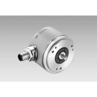 Baumer EAM580 Series Magnetic Absolute Encoder 30V dc, Push Pull Signal, Solid Shaft 6 mm EAM580