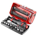 Facom 38-Piece 1/4 in 6 Point Socket Set RL.NANO-U2