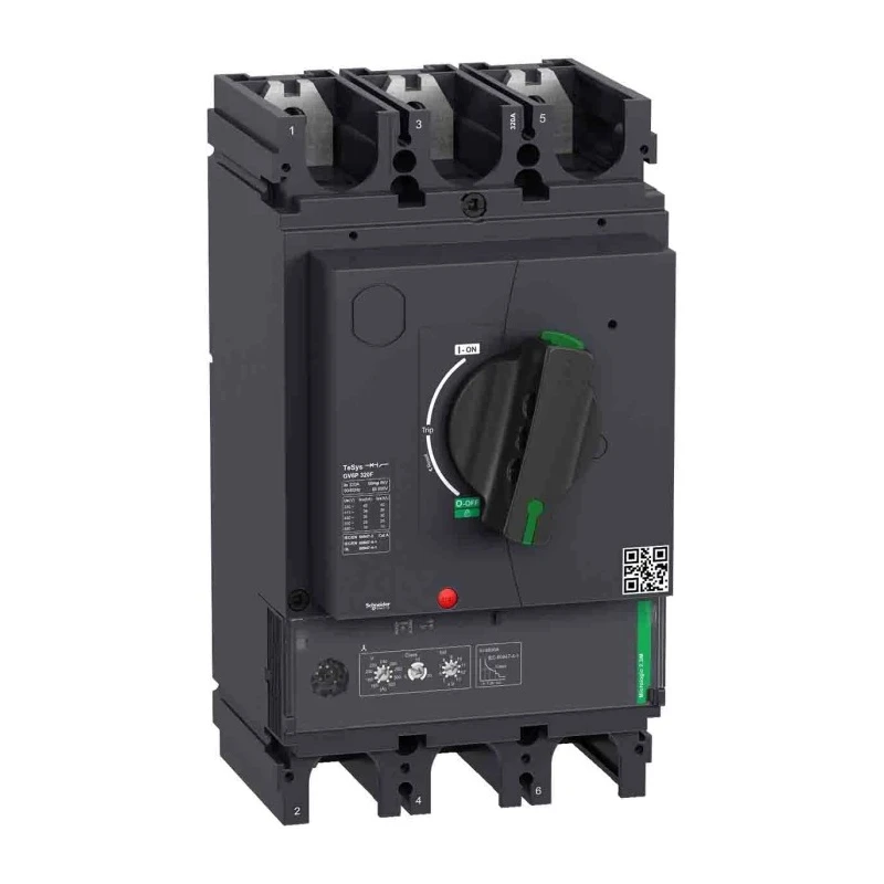 Schneider Electric TeSys GV6P Miniature Circuit Breaker, 3-Pole, 320A, 690V AC, 36 kA Breaking Capacity 