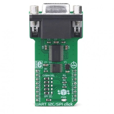MikroElektronika UART I2C/SPI Click SC16IS740 Interface Development Tools 1.8432 MHz MIKROE-3349