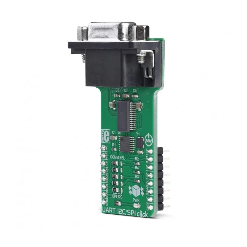 MikroElektronika UART I2C/SPI Click SC16IS740 Interface Development Tools 1.8432 MHz MIKROE-3349