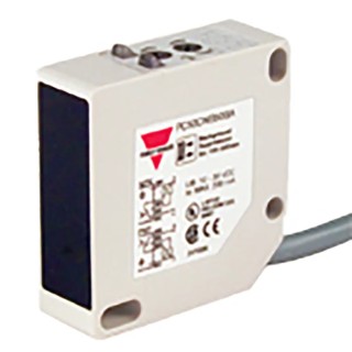 Carlo Gavazzi Retroreflective Photoelectric Sensor, Block Style, 10 m Detection Range, Relay Output, IP67 PC50CNR10RP