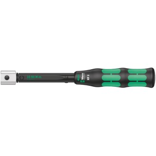 Wera Click-Torque XP 2 Preset Adjustable Click Torque Wrench 10 to 50 Nm, 9 x 12 mm Square Drive, 262mm Overall 05075671001