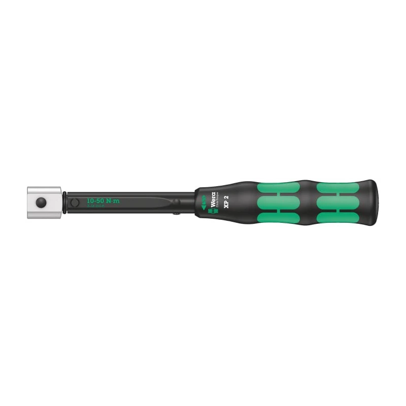 Wera Click-Torque XP 2 Preset Adjustable Click Torque Wrench 10 to 50 Nm, 9 x 12 mm Square Drive, 262mm Overall 05075671001