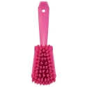 Vikan Pink Scrubbing Brush 36 mm Bristle Length Polyester Bristle Material 41921