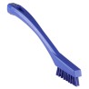 Vikan Hard Bristle Purple Detail Scrubbing Brush, 15mm Bristle Length, Polyethylene Terephthalate Bristle Material 44018