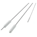 Vikan White Bottle Brush, 150 mm Overall Length, 6 mm Brush Diameter 53625