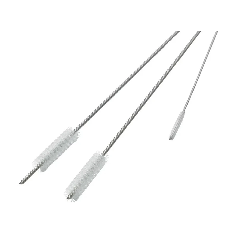 Vikan White Bottle Brush, 150 mm Overall Length, 6 mm Brush Diameter 53625