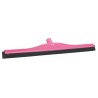 Vikan Pink Industrial Cleaning Squeegee with Double-Bladed Cell Rubber, 115 mm x 85 mm x 600 mm 77541