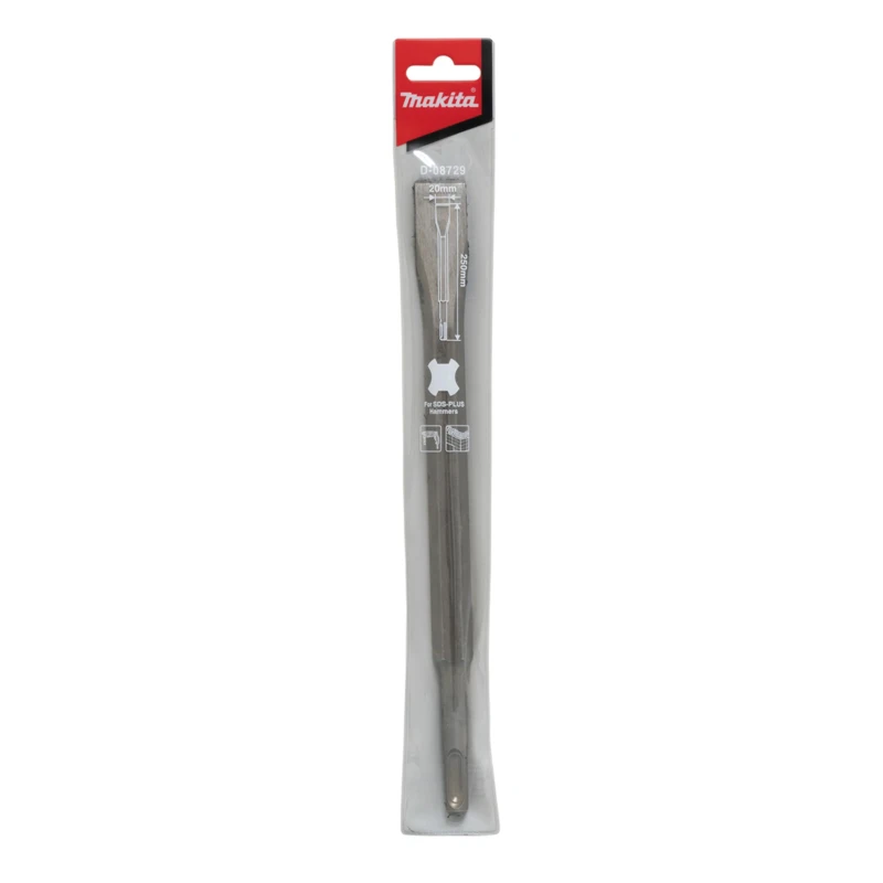 Makita SDS-PLUS Cold Chisel 20 x 250 mm Induction Hardened D-08729