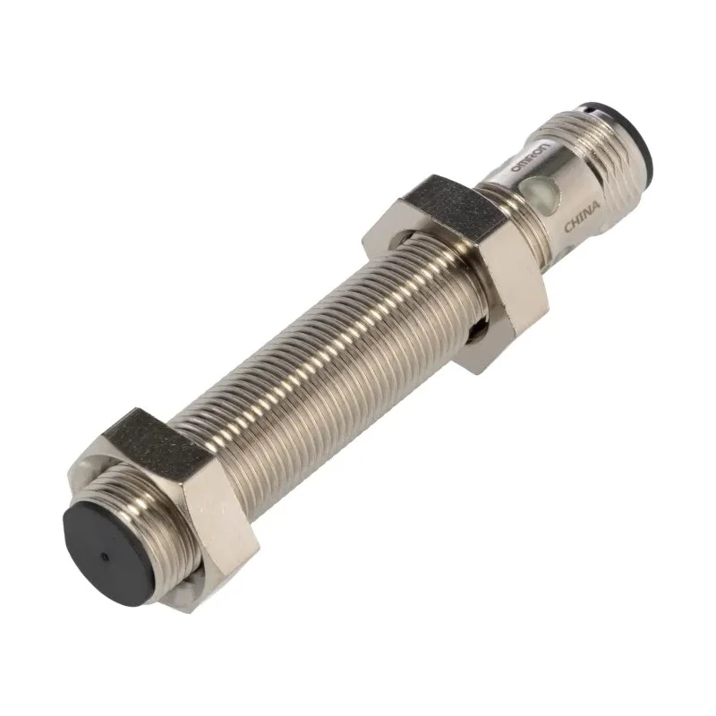Omron Threaded Barrel Inductive Proximity Sensor M12 PNP 30 V DC 16 mA 6 mm Detection E2E-X6B1TL12-M1