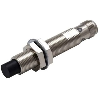 Omron Threaded Barrel Inductive Proximity Sensor M12 x 1 PNP 30V dc 16mA Detection 10 mm E2E-X10MB1TL12-M1