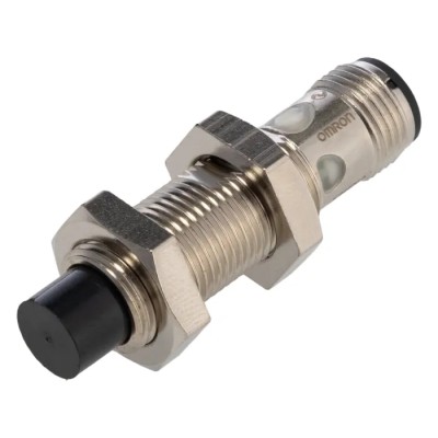 Omron Threaded Barrel Inductive Proximity Sensor M12 x 1 PNP 30V DC 8 mm Detection E2E-X8MB1T12-M1