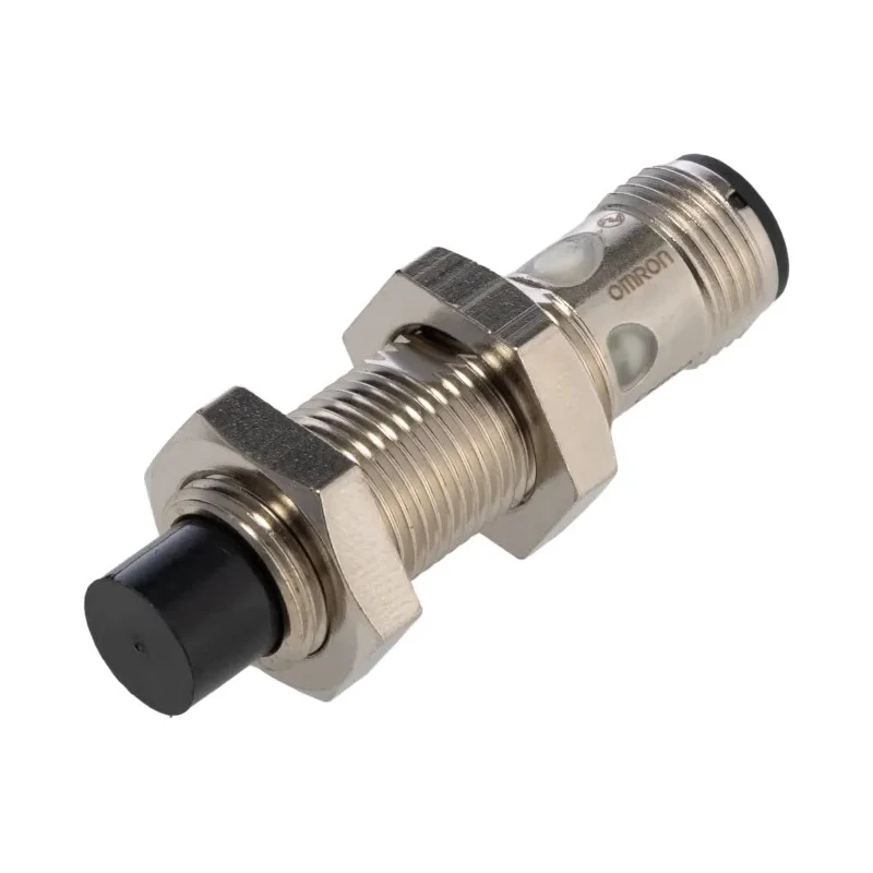 Omron Threaded Barrel Inductive Proximity Sensor M12 x 1 PNP 30V DC 8 mm Detection E2E-X8MB1T12-M1