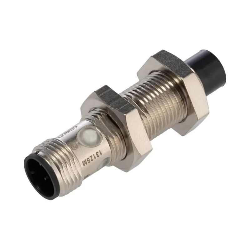 Omron Threaded Barrel Inductive Proximity Sensor M12 x 1 PNP 30V DC 8 mm Detection E2E-X8MB1T12-M1