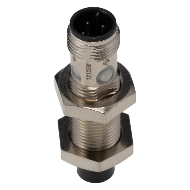 Omron Threaded Barrel Inductive Proximity Sensor M12 x 1 PNP 30V DC 8 mm Detection E2E-X8MB1T12-M1
