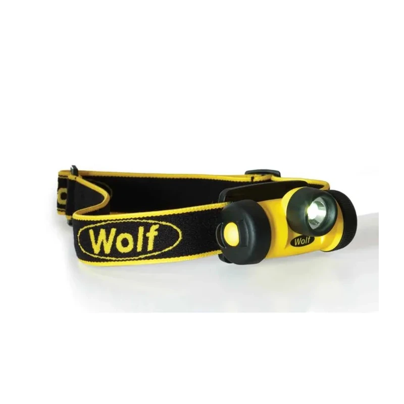 Wolf Safety ATEX IECEx LED Head Torch 120 lm Thermoplastic Housing IP66 HT-400Z0