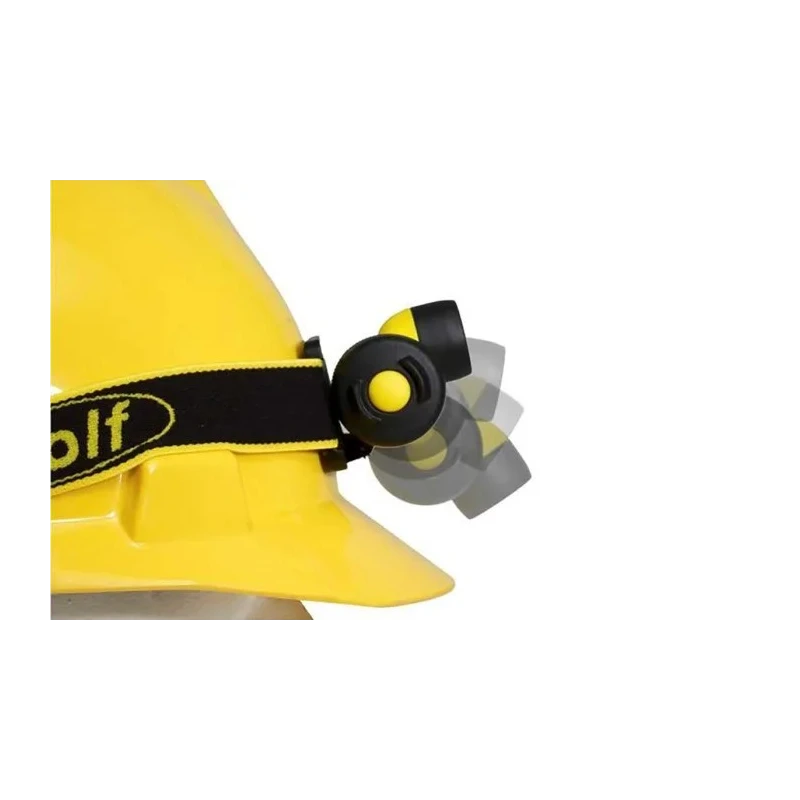 Wolf Safety ATEX IECEx LED Head Torch 120 lm Thermoplastic Housing IP66 HT-400Z0