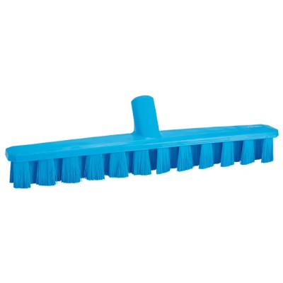 Vikan Blue Scrubbing Brush with 37 mm Bristle Length, 400 mm Length, 50 mm Width, 75 mm Height 70643