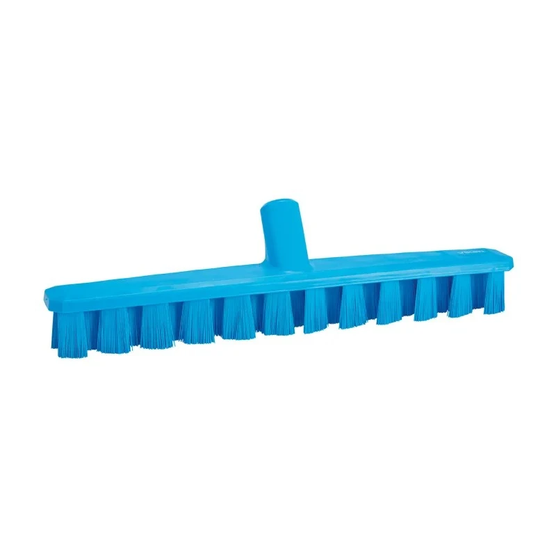 Vikan Blue Scrubbing Brush with 37 mm Bristle Length, 400 mm Length, 50 mm Width, 75 mm Height 70643