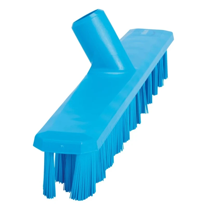 Vikan Blue Scrubbing Brush with 37 mm Bristle Length, 400 mm Length, 50 mm Width, 75 mm Height 70643