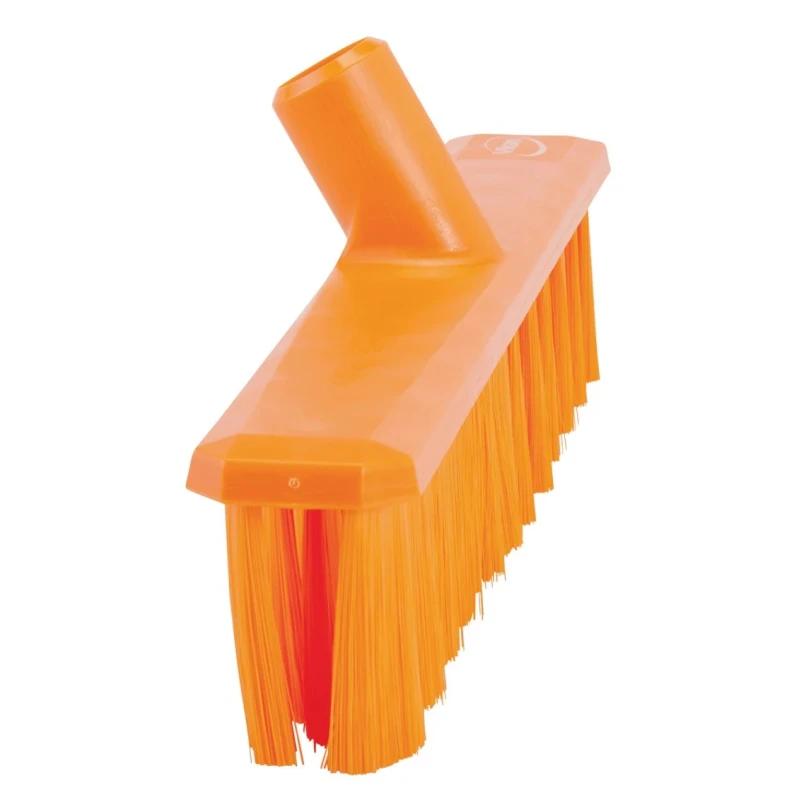 Vikan Ultra Safe Technology Broom Orange With Polyethylene Terephthalate Bristles 50mm Width, 54mm Bristle Length 31717