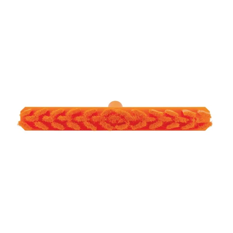 Vikan Ultra Safe Technology Broom Orange With Polyethylene Terephthalate Bristles 50mm Width, 54mm Bristle Length 31717