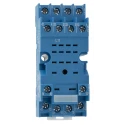 Finder Relay Socket 14 Contacts 250V AC 10A DIN Rail Mount Compatible with 55.34 Series Relay 94.74SMA