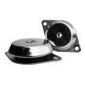 RS PRO M10 Anti-Vibration Mount Male Buffer Foot Flange Mount Rubber 45 Shore A 92 mm OD 45 mm H 189-3303