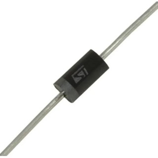STMicroelectronics 60 V 5 A Schottky Diode Through Hole DO-201AD Package STPS5L60