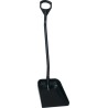 Vikan Ergonomic Shovel with Blade Width 340 mm, Handle Length 1310 mm, Polypropylene Blade, Anodised Aluminium Handle 56019