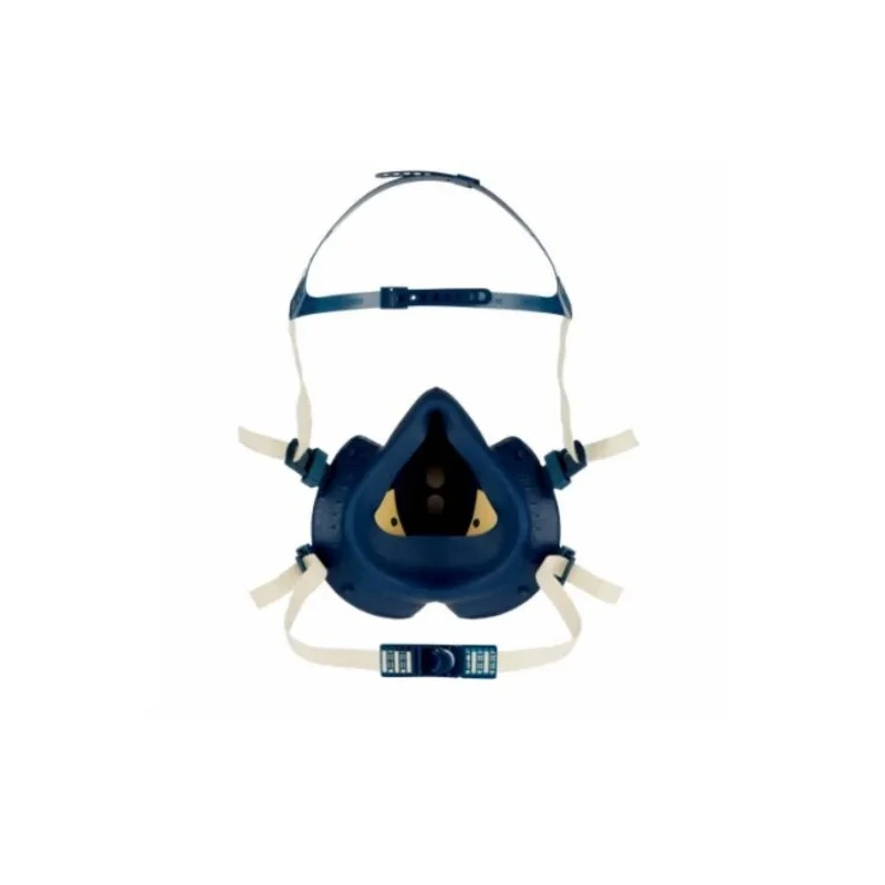 3M 4000+ Series Half Mask Respirator, Standard Size, Thermoplastic Elastomer, EN 405:2001 + A1:2009 Certified 4277+