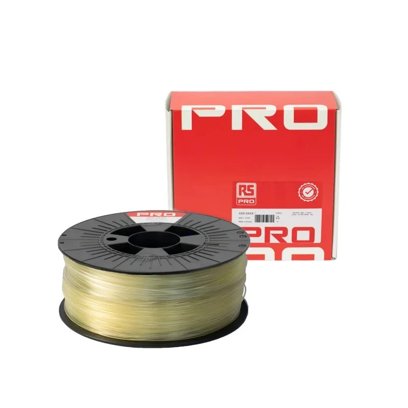 RS PRO 1.75 mm Natural Polyvinyl Chloride 3D Printer Filament, 1 kg 190-1942