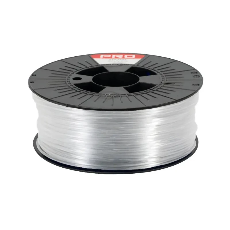 RS PRO 2.85 mm Clear PET-G 3D Printer Filament, 1 kg, FDM Printing, Maximum Temperature 240°C 190-1960