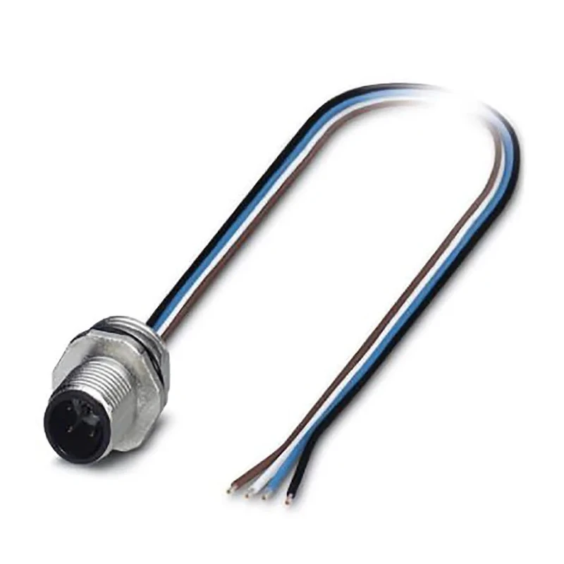 Phoenix Contact Sensor Actuator Cable Male 4 Way M12 to 4 Way Free Cable End, 500mm, 250V, Thermoplastic Elastomer 1693762
