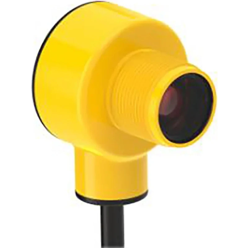 Banner Background Suppression Photoelectric Sensor Barrel Style 50 mm Detection Range PNP Output IP67 IP68 T18-2VPFF50-2M
