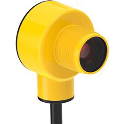 Banner Background Suppression Photoelectric Sensor, Barrel Style, 100 mm Detection Range, PNP Output T18-2VPFF100-2M
