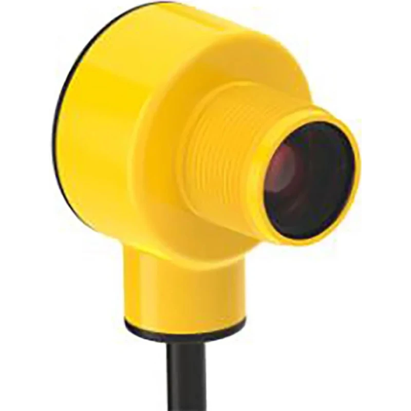 Banner Background Suppression Photoelectric Sensor, Barrel Style, 100 mm Detection Range, PNP Output T18-2VPFF100-2M