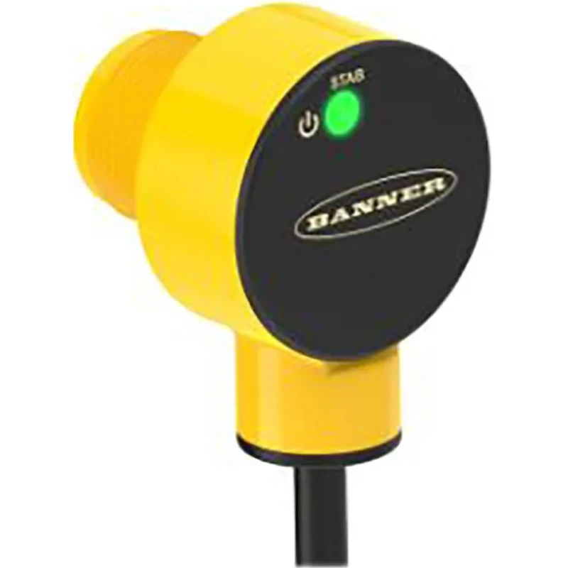 Banner Background Suppression Photoelectric Sensor, Barrel Style, 100 mm Detection Range, PNP Output T18-2VPFF100-2M